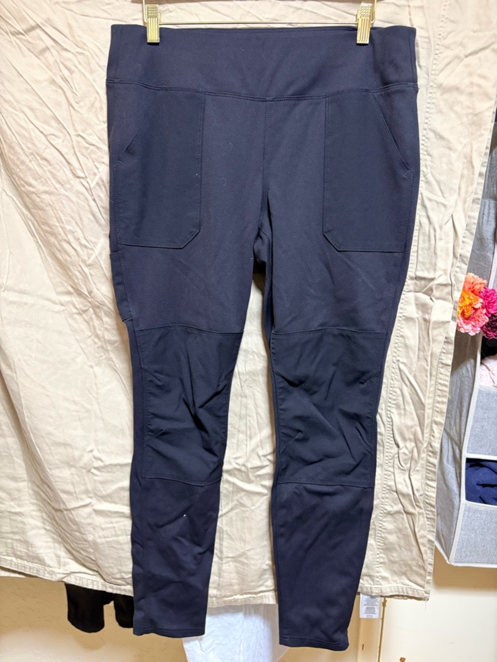 Carhartt Black Performance Leggings with reinforced knees